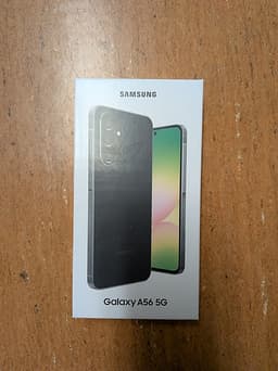 Oöppnad, Galaxy A56 5G