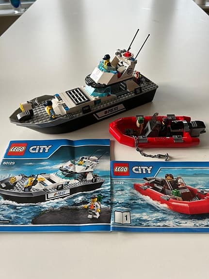LEGO City Patrullbåt 60129