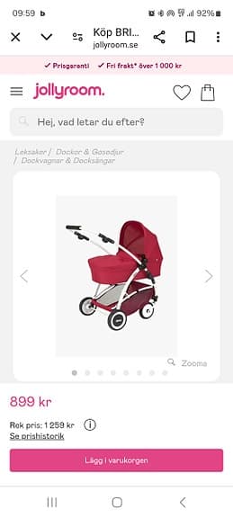 Brio Spin dockvagn