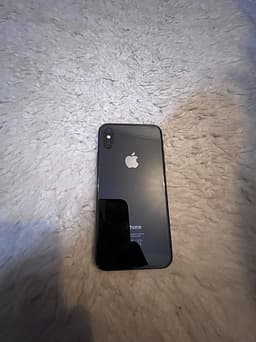 Apple iPhone X svart