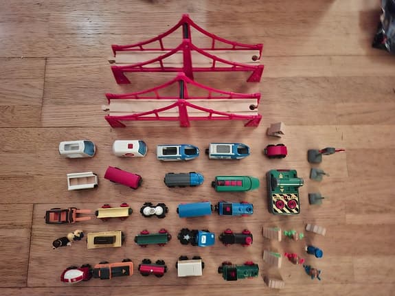 Brio Tåg diverse kit,blandat + extra banor