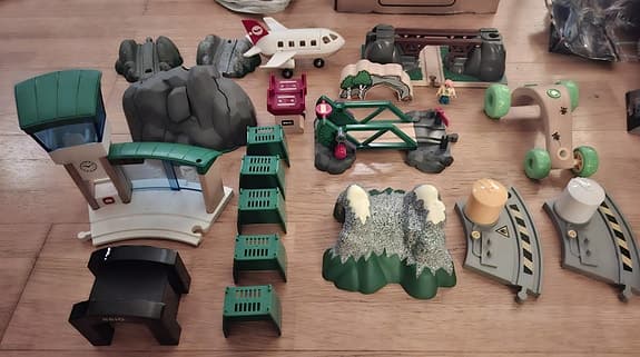 Brio Tåg diverse kit,blandat + extra banor