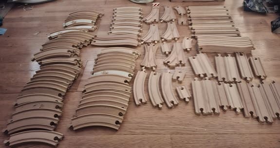 Brio Tåg diverse kit,blandat + extra banor