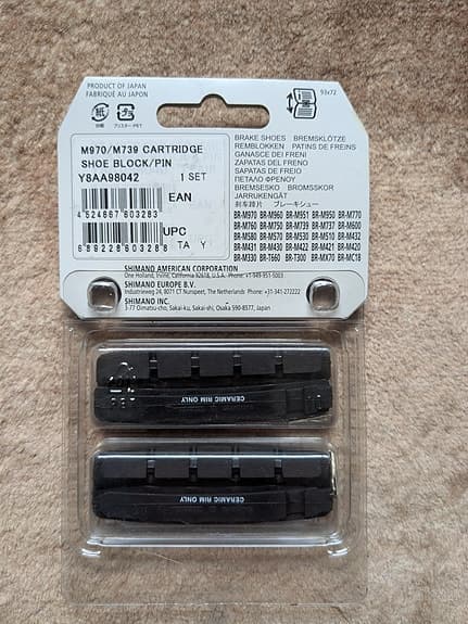 Shimano Bromsbelägg Keramiska Fälgar