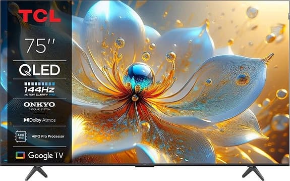 TCL 75'' 75T8C / 4K / QLED / 144 Hz / Google TV (2025)