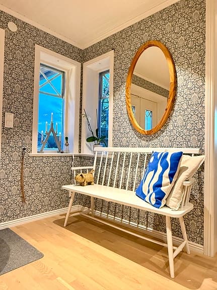 OVAL SPEGEL RETRO VINTAGE FUNKIS. KAN LEVERAS