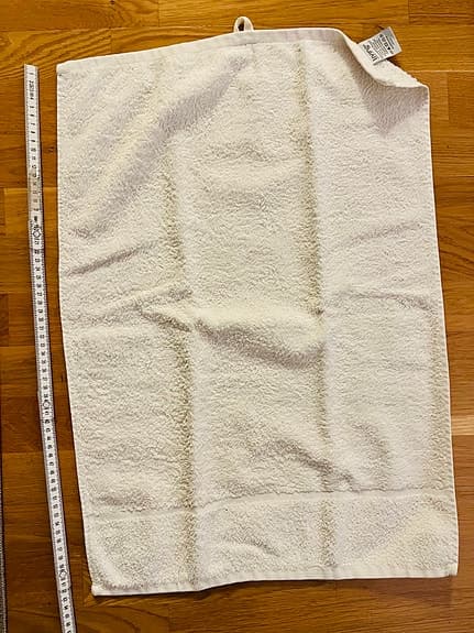 Frottéhanddukar 3 st (kan hämtas fram t om helgen) HEMTEX 60 vita för händer