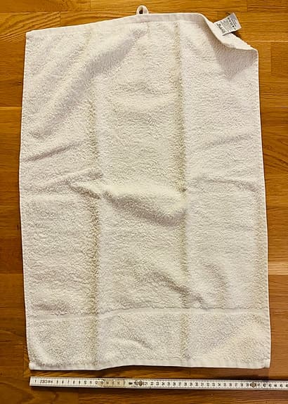 Frottéhanddukar 3 st (kan hämtas fram t om helgen) HEMTEX 60 vita för händer