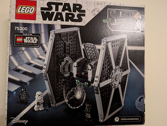 LEGO 75300 Star Wars Imperial TIE Fighter Helt ny