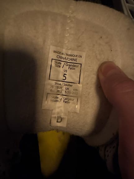 CCM JR Ishockeyskridskor storlek 5