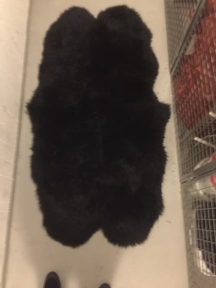 Pläd /Fårskinns Matta