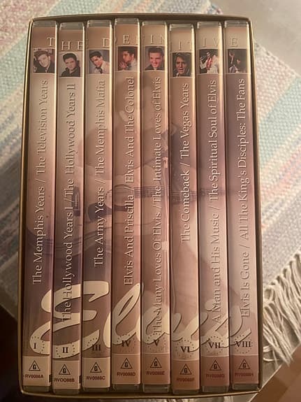 Elvis The Definitive Collection DVD-box Limited Edition