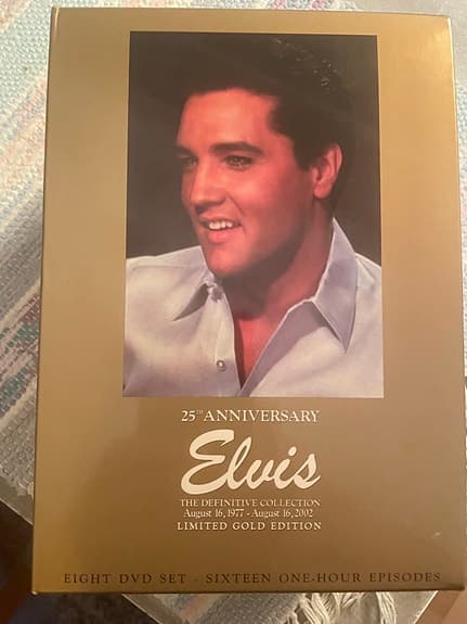 Elvis The Definitive Collection DVD-box Limited Edition
