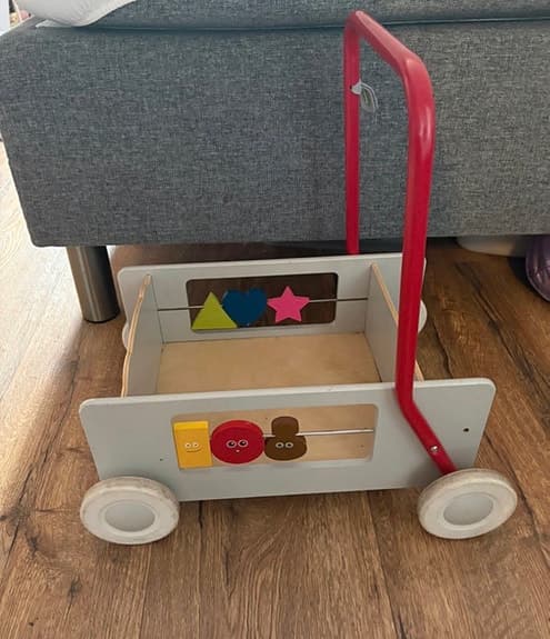 Babblarna lära-gå-vagn