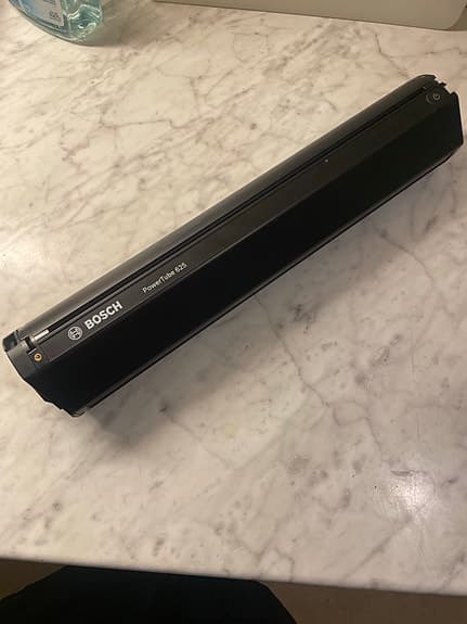 Batteri till elcykel. Bosch PowerTube 625.
