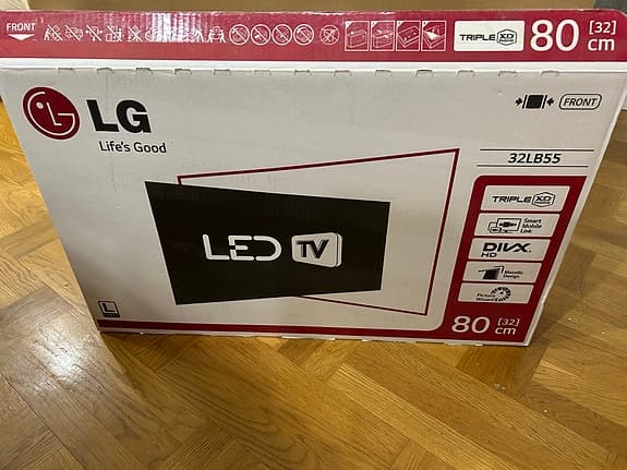LG 32LB550U-ZA LED TV 32 tum svart