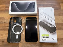 Apple iPhone 15 Pro 128 GB svart