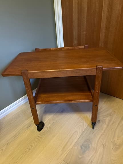 Serveringsvagn teak
