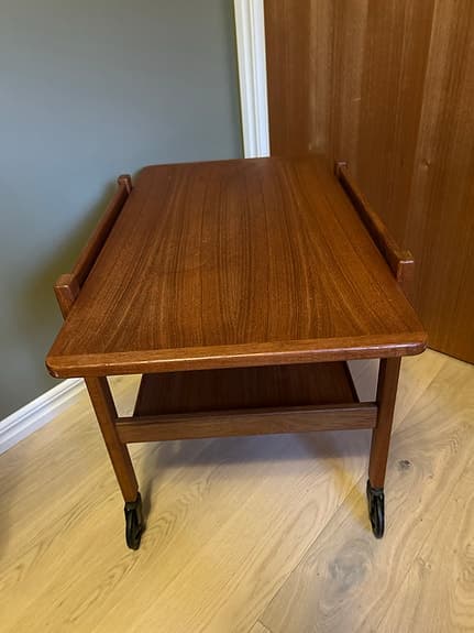 Serveringsvagn teak