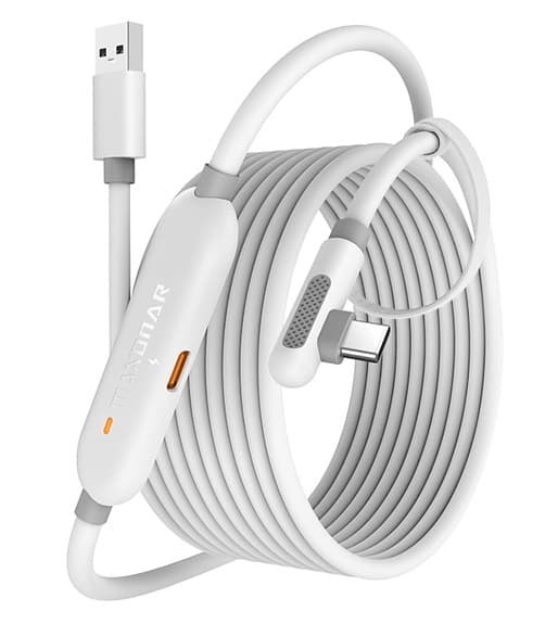 Maxonar VR Link Cable 5M vit