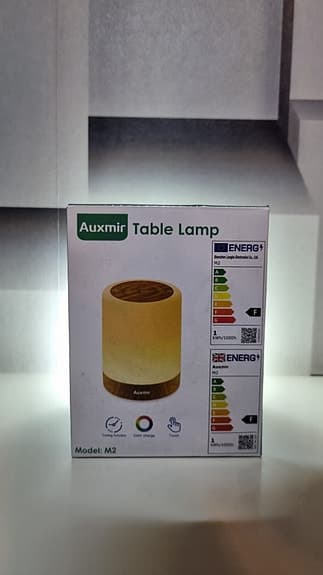 Auxmir Bordslampa LED med touchkontroll och färgbyte