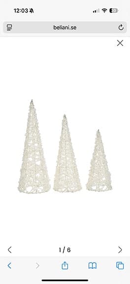 Juldeko med belysning