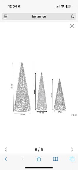 Juldeko med belysning