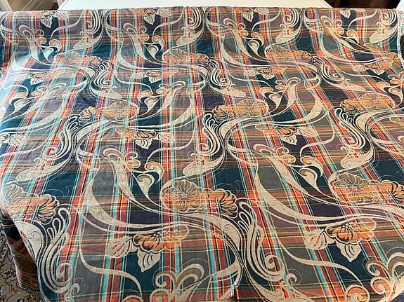 Möbeltyg flerfärgat