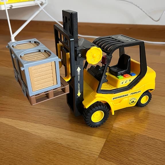 Truck med knappar för ljud