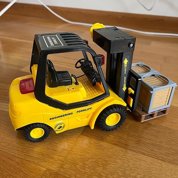 Truck med knappar för ljud