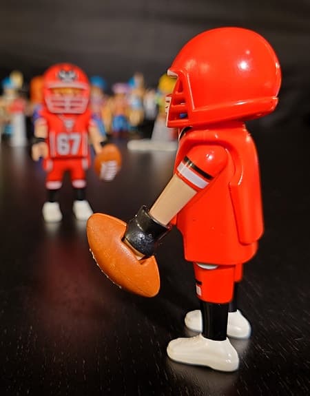 Playmobil Serie 15 – Amerikansk fotbollsspelare 🏈🔴