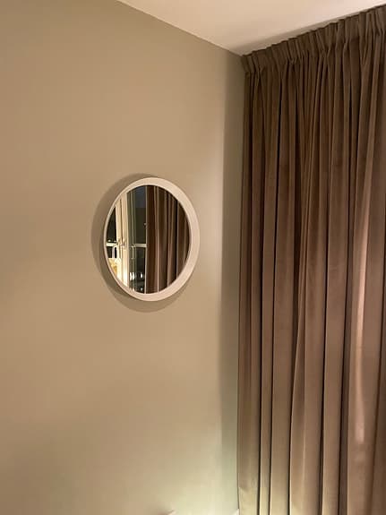 IKEA Langesund rund spegel