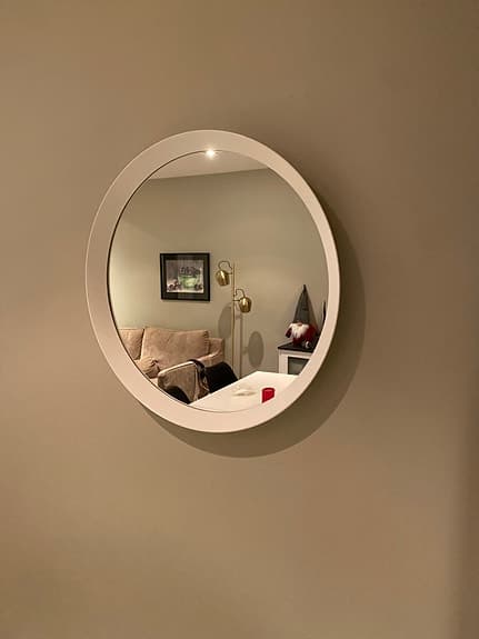 IKEA Langesund rund spegel
