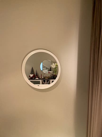 IKEA Langesund rund spegel