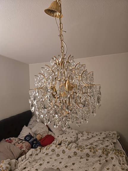 Kristallkrona i fint skick