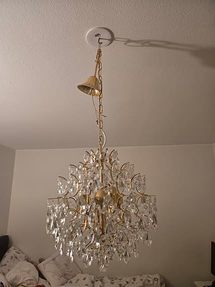 Kristallkrona i fint skick