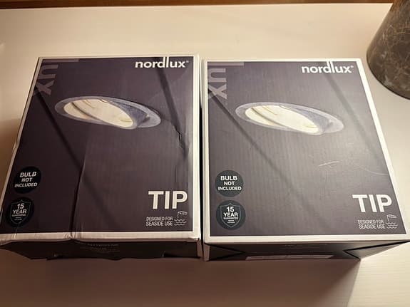 Nordlux utomhus spotlight galvaniserat stål