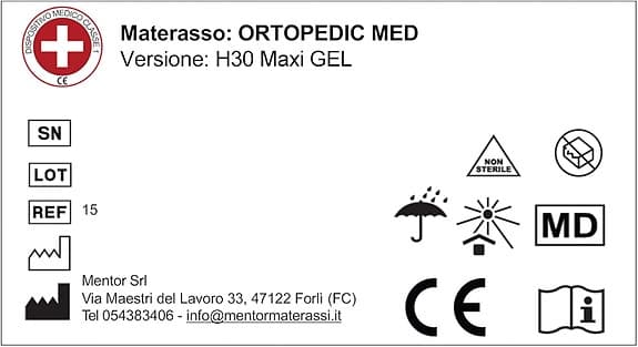 Helt ny mentor minnesskumsmadrass 90x200 H4 – Ortopedisk premiumkomfort madrass