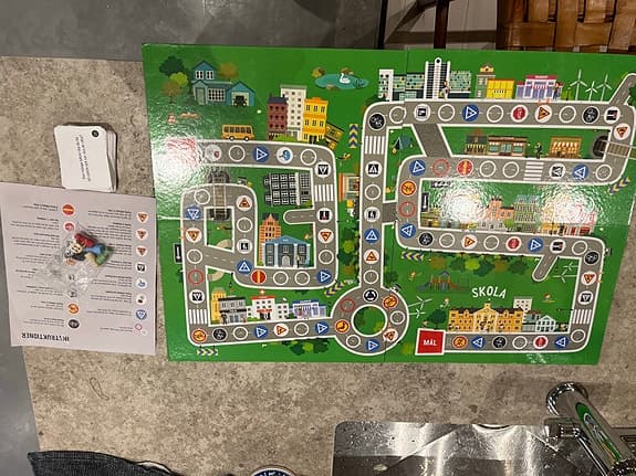 Trafikspelet – familjespel i fint skick