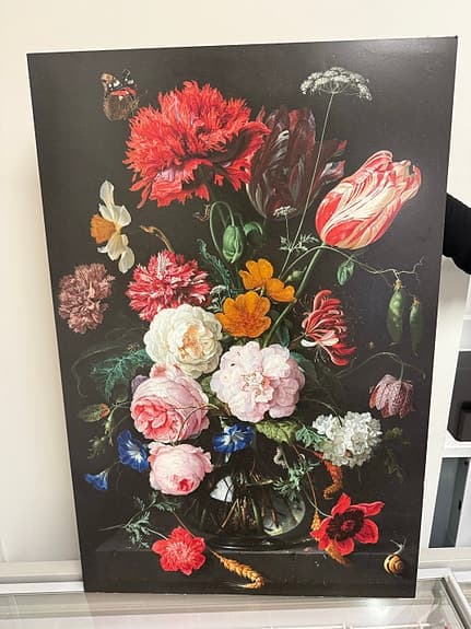 Tavlor 2 st med snygg motiv, 60x90 cm.