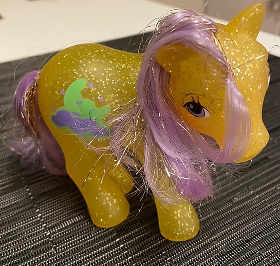 My Little Pony Napper Sparkle Pony Vintage Hasbro 83