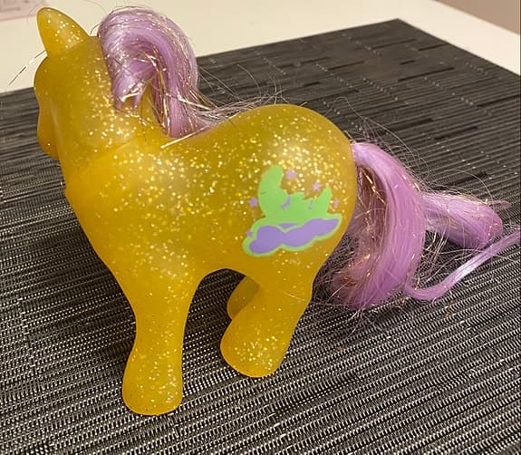 My Little Pony Napper Sparkle Pony Vintage Hasbro 83