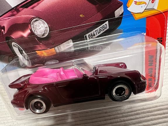 Hot Wheels Porsche 911 Turbo Cabriolet leksaksbil