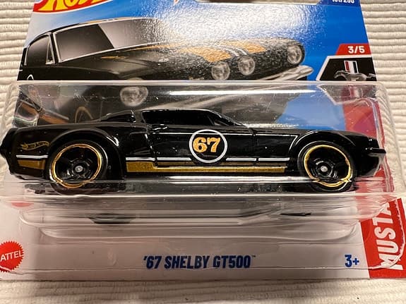 Hot Wheels '67 Shelby GT500 leksaksbil