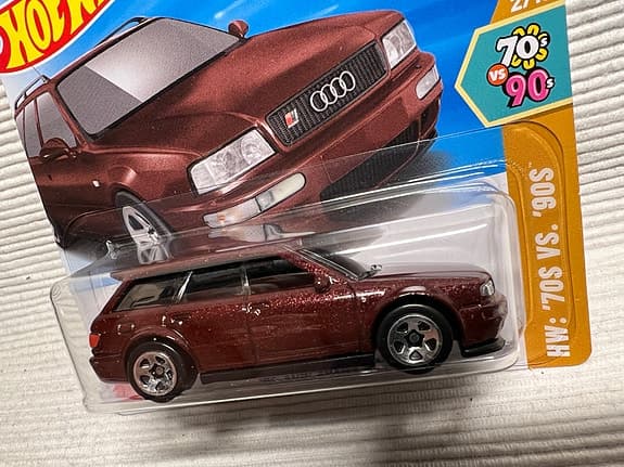 Hot Wheels 94 Audi Avant RS2 leksaksbil