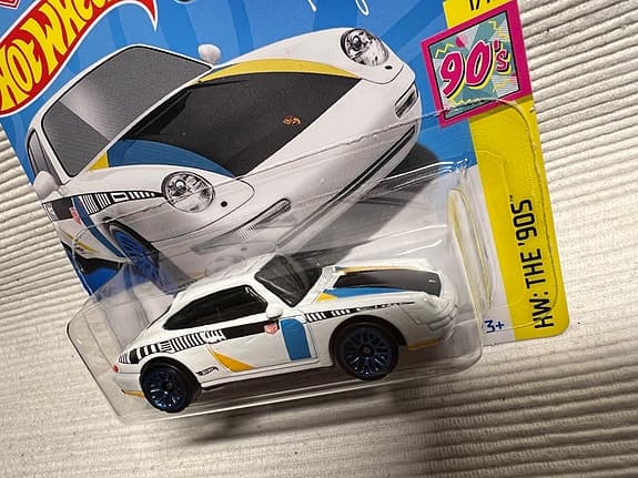 Hot Wheels 96 Porsche Carrera leksaksbil