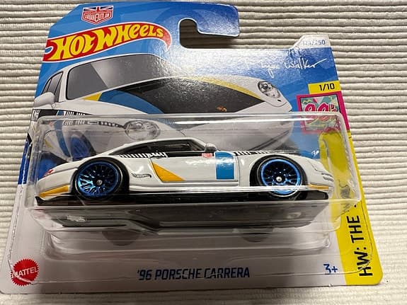 Hot Wheels 96 Porsche Carrera leksaksbil