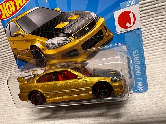Hot Wheels Honda Civic Si leksaksbil