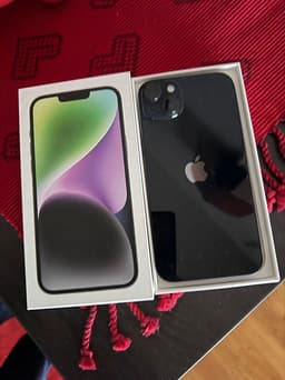 Apple iPhone 14 plus 128 GB svart