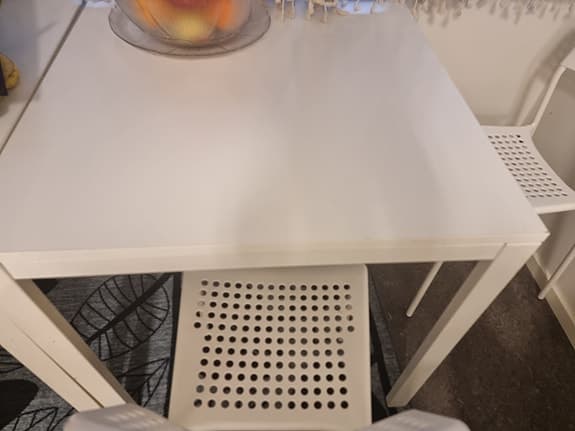 2 st Ikea bord 75x75